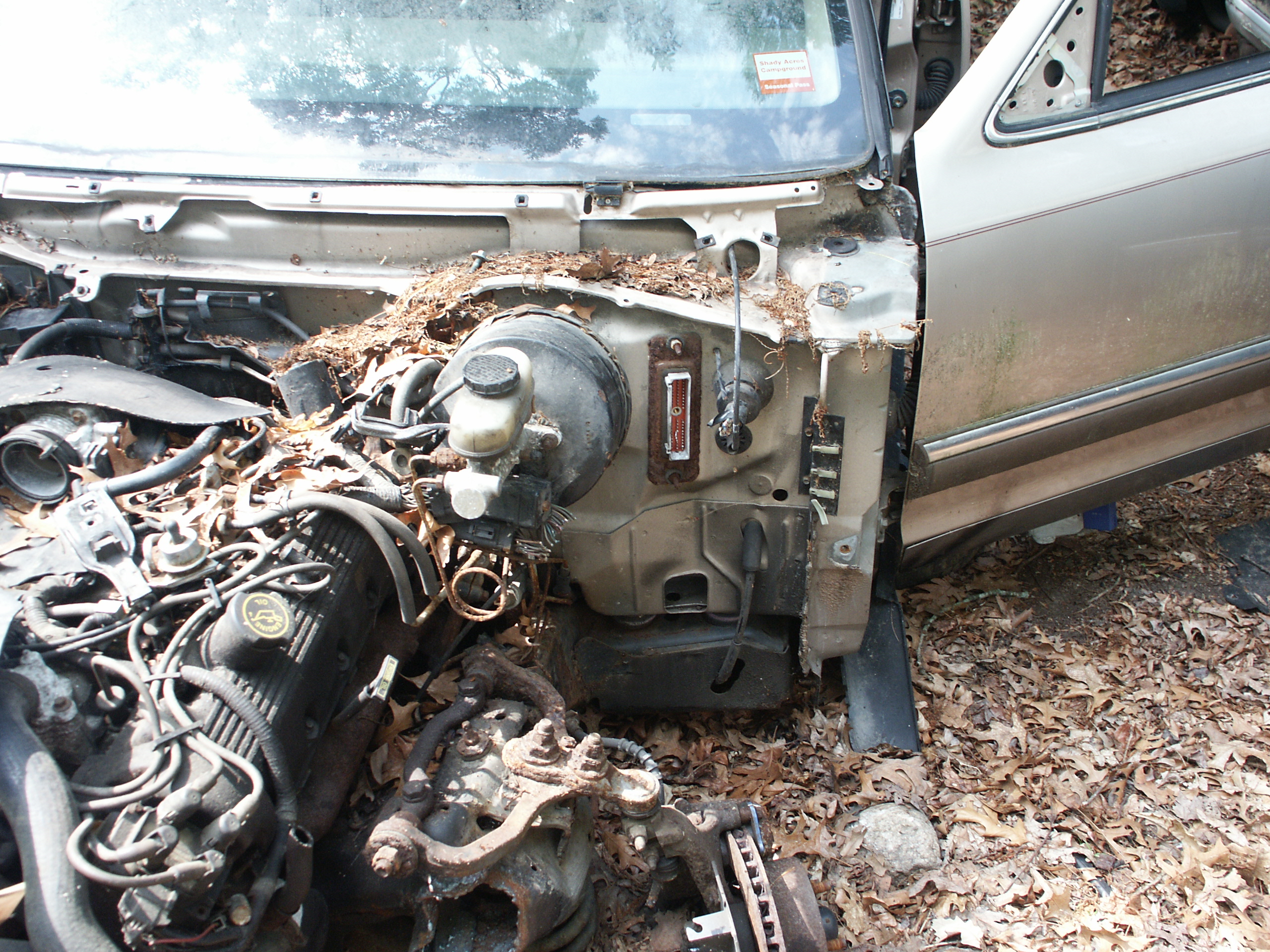 2002 Ford crown victoria vacuum leak #2