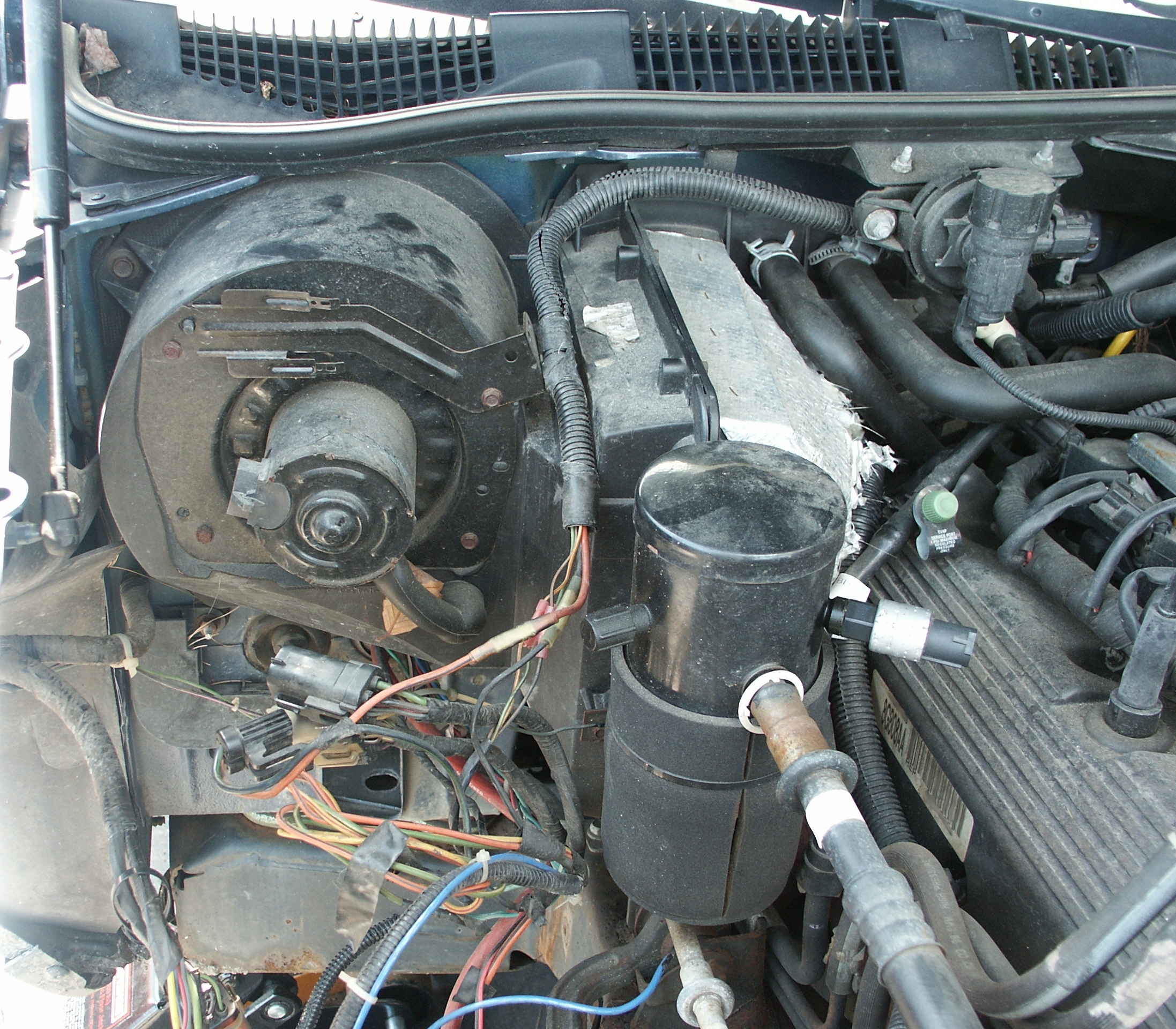 1999 Ford f150 heater valve location #4